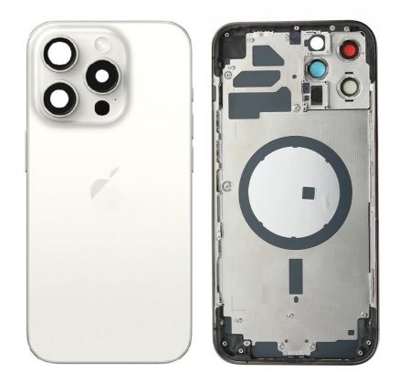 Apple iPhone 14 Pro Max - Zadný housing (Silver)