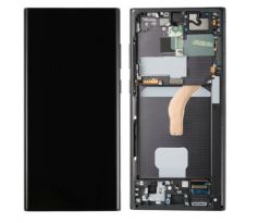 OLED displej Samsung Galaxy S23 Ultra s rámom (čierny)