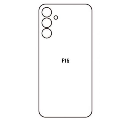 Hydrogel - zadná ochranná fólia - Samsung Galaxy F15