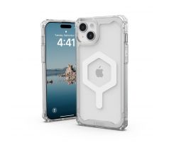 (UAG) Urban Armor Gear Plyo s Magsafe  iPhone 15 Plus ice biely