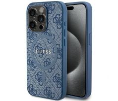Original   GUESS GUHMP15LG4GFRB  iPhone 15 Pro (Compatible with Magsafe / 4G Ring classic logo / modrý)