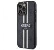 Original   GUESS GUHMP13XP4RPSK  iPhone 13 Pro Max (Compatible with Magsafe 4G Printed Stripes / cierny)