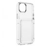 FORCELL F-ProTECT Crystal Pocket Case  iPhone 15  priesvitný