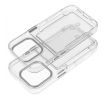 FORCELL F-ProTECT Crystal Pocket Case  iPhone 15 Pro  priesvitný
