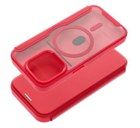 Smart Mag Book  iPhone 15 Pro Max s MagSafe cervený