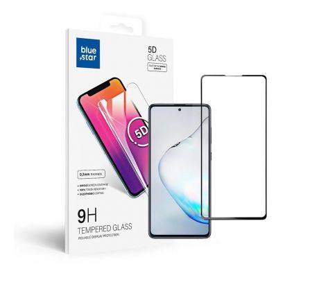 Ochranné tvrdené sklo  - Samsung Galaxy S10 Lite Full Face (full glue/small size) - cierny 