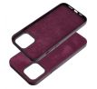 Woven Mag Cover  iPhone 12 Pro Max burgundy
