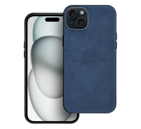 Woven Mag Cover  iPhone 15 Plus sea modrý