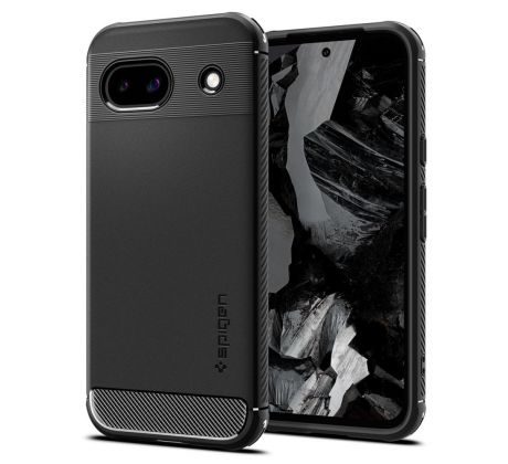 KRYT SPIGEN RUGGED ARMOR GOOGLE PIXEL 8A MATTE BLACK