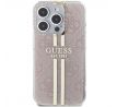 Original   GUESS GUHCP14XH4PSEGP  iPhone 14 Pro Max (4G Gold  Stripe / ružový)