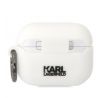 Original  KARL LAGERFELD KLAPRUNCHH  Apple Airpods Pro (3D Sil NFT Choupette / biely)
