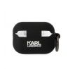 Original  KARL LAGERFELD KLAP2RUNIKK  Apple Airpods Pro 2 (3D Sil NFT Karl / cierny)