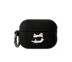 Original  KARL LAGERFELD KLAP2RUNCHK  Apple Airpods Pro 2 (3D Sil NFT Choupette / cierny)