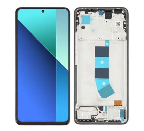 LCD displej + dotykové sklo Xiaomi Redmi Note 13 4G s rámom