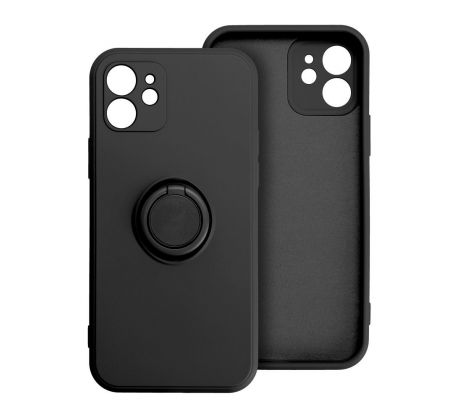 SILICONE RING Case  Xiaomi Redmi Note 13 4G cierny