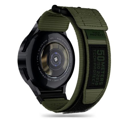 REMIENOK TECH-PROTECT SCOUT PRO SAMSUNG GALAXY WATCH 4 / 5 / 5 PRO / 6 / 7 / FE MILITARY GREEN