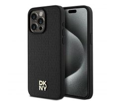DKNY   iPhone 15 Pro Max s MagSafe DKHMP15XPSHRPSK (DKNY HC MagSafe Pu Repeat Pattern W/Stack Logo) cierny