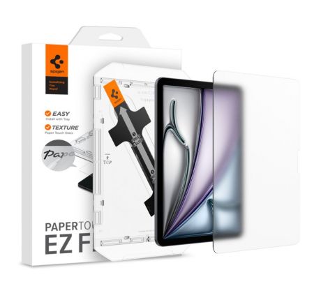 OCHRANNÉ TVRDENÉ SKLO SPIGEN PAPER TOUCH iPad Air 11 6 / 2024 MATTE CLEAR