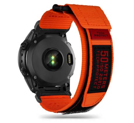 REMIENOK TECH-PROTECT SCOUT PRO GARMIN FENIX 5 / 6 / 6 PRO / 7 ORANGE