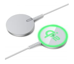 BEZDRÔTOVÁ NABÍJAČKA ESR HALOLOCK QI2 mini MAGNETIC MAGSAFE WIRELESS CHARGER 15W SILVER