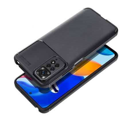 CARBON PREMIUM Case  Xiaomi Redmi Note 13 Pro+ 5G cierny