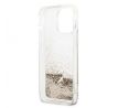 Original   GUESS GUOHCP14LGLHFLGO  iPhone 14 Pro (Liquide Glitter Charms /  zlatý)