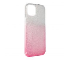 SHINING Case  iPhone 14 Plus priesvitný/ružový