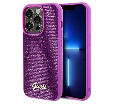 Original   GUESS GUHCP14XPMSDGSF  iPhone 14 Pro Max (Disco Script Metal / fuschia)