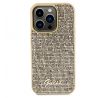 Original   GUESS GUHCP14LPMSDGSD  iPhone 14 Pro (Disco Script Metal /  zlatý)