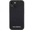 Original   KARL LAGERFELD KLHCP15MPQKPMK  iPhone 15 Plus (Quilted Pattern / cierny)