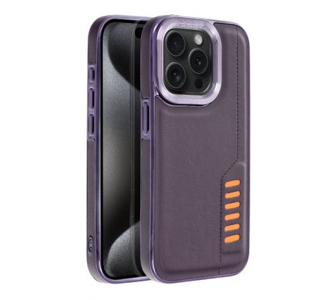 MILANO Case  iPhone 15 Pro  fialový