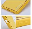 LEATHER Case  iPhone 15 Pro žltý