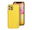 LEATHER Case  iPhone 15 žltý