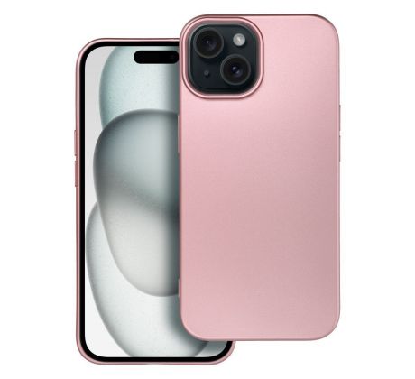 METALLIC Case  iPhone 15 ružový