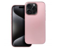METALLIC Case  iPhone 15 Pro ružový