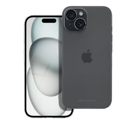 Roar Pure Simple Fit Case -  iPhone 15 Clear