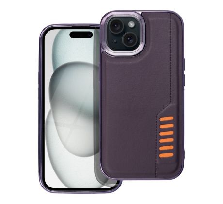 MILANO Case  iPhone 15  fialový