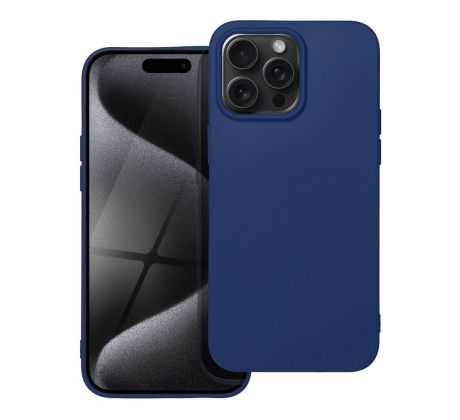 SOFT Case  iPhone 15 Pro Max tmavomodrý