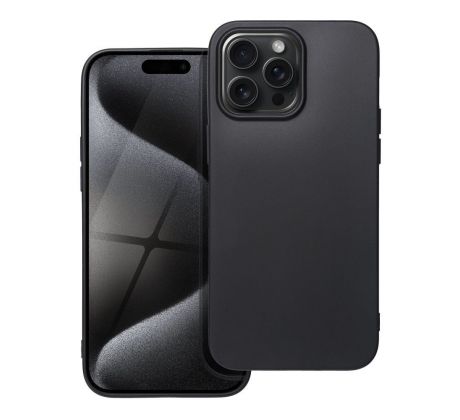 SOFT Case  iPhone 15 Pro Max cierny