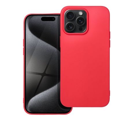 SOFT Case  iPhone 15 Pro Max cervený