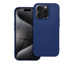SOFT Case  iPhone 15 Pro tmavomodrý
