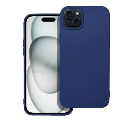 SOFT Case  iPhone 15 Plus tmavomodrý