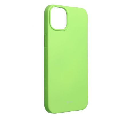Roar Colorful Jelly Case -  iPhone 15 Plus žltý limetkový