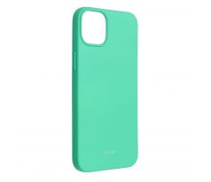 Roar Colorful Jelly Case -  iPhone 15 Plus slabomodrý tyrkysový mentolový