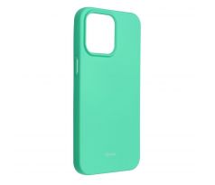 Roar Colorful Jelly Case -  iPhone 15 Pro Max slabomodrý tyrkysový mentolový