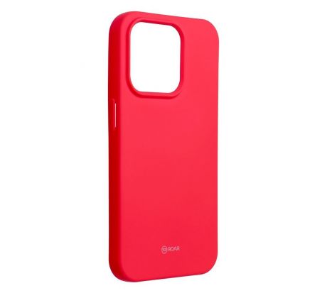 Roar Colorful Jelly Case -  iPhone 15 Pro   ružový purpurový