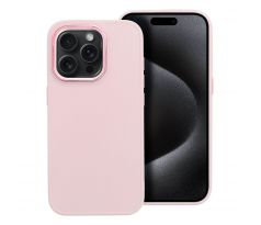 FRAME Case  iPhone 15 Pro powder ružový