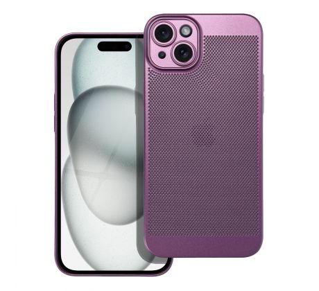 BREEZY Case  iPhone 15 Plus fialový