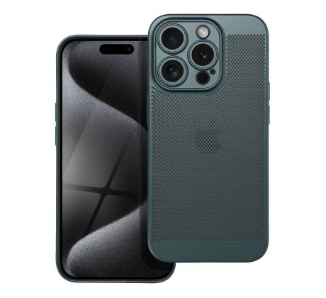BREEZY Case  iPhone 15 Pro zelený