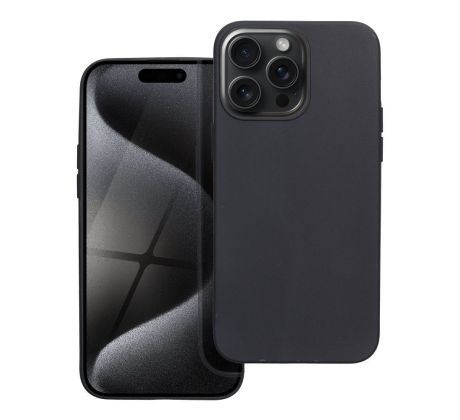 MATT Case  iPhone 15 Pro Max cierny